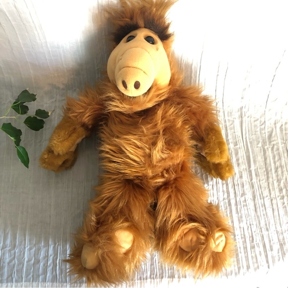 Alf Toys Vintage Talking Alf 986 Lg Stuffed Plush Animal Toy